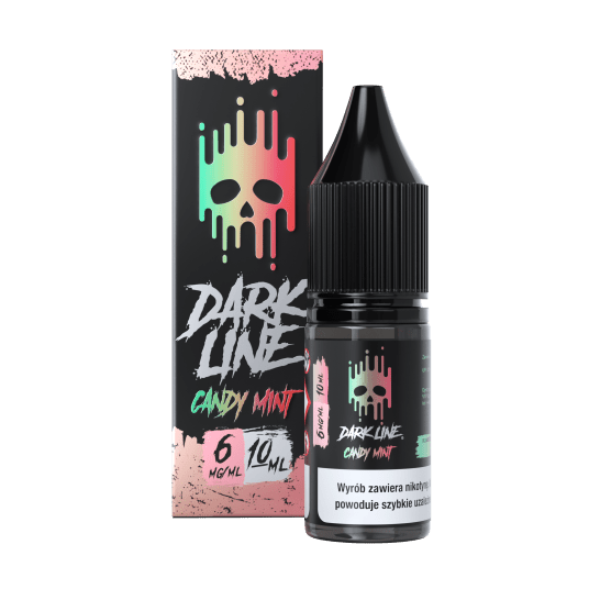 B26 LIQUID DARK LINE 10ML CANDY MINT 06MG -zdjęcie numer 1