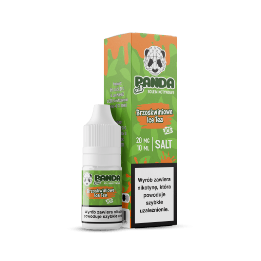 B26 LIQUID SALT PANDA 10ML 20MG BRZOSKWINI ICE TEA -zdjęcie numer 1