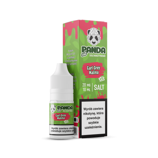 B26 LIQUID SALT PANDA 10ML 20MG EARL GREY MALINA -zdjęcie numer 1