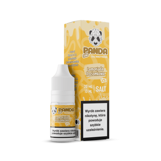 B26 LIQUID SALT PANDA 10ML 20MG LEMONIADA POZIOMKO -zdjęcie numer 1
