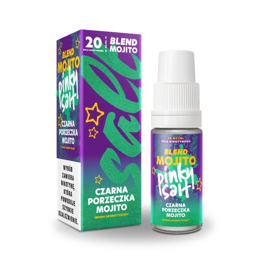 B26 LIQUID SALT PINKY MOJITO 10ML 20MG CZARNA PORZ -zdjęcie numer 1
