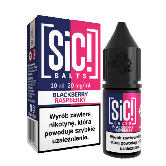 B26 LIQUID SALT SIC! DUPLEX 10ML 20MG BLACKB_RASPB -zdjęcie numer 1