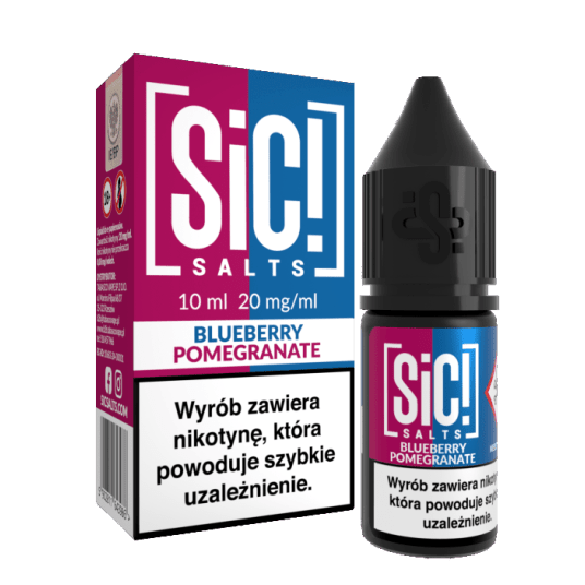 B26 LIQUID SALT SIC! DUPLEX 10ML 20MG BLUEB_POMEGR -zdjęcie numer 1