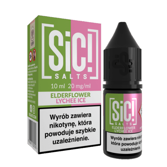 B26 LIQUID SALT SIC! DUPLEX 10ML 20MG ELDERFLOWER_ -zdjęcie numer 1