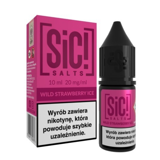 B26 LIQUID SALT SIC! SIMPLEX 10ML 20MG WIL.STRAW.I -zdjęcie numer 1