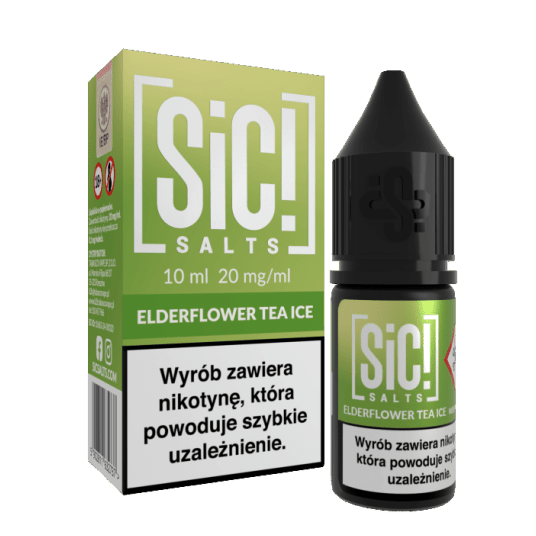 B26 LIQUID SALT SIC! THEA 10ML 20MG ELDERFLOWER_TE -zdjęcie numer 1