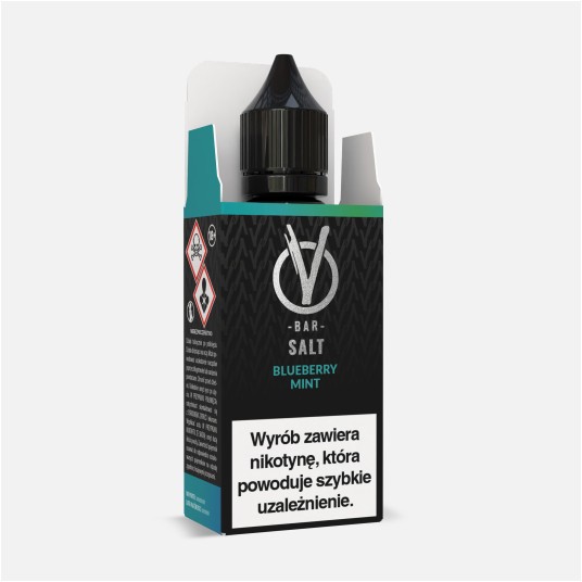 B26 LIQUID SALT VBAR 10ML 20MG BLUEBERRY MINT -zdjęcie numer 1