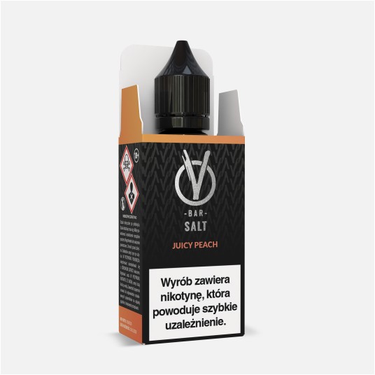 B26 LIQUID SALT VBAR 10ML 20MG JUICY PEACH -zdjęcie numer 1
