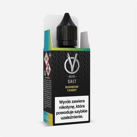 B26 LIQUID SALT VBAR 10ML 20MG RAINBOW CANDY -zdjęcie numer 1