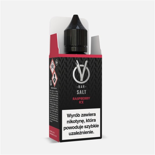 B26 LIQUID SALT VBAR 10ML 20MG RASPBERRY ICE -zdjęcie numer 1