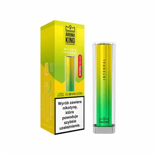 BATERIA AK INTEGRAL KOLOR ZIELONO-ŻÓŁTY -zdjęcie numer 1