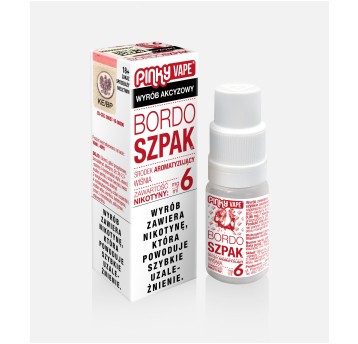 B25 LIQUID PINKY VAPE 10ML BORDOSZPAK 06MG