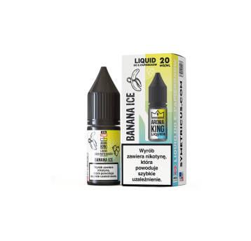 B25 LIQUID SALT AROMA KING 10ML 20MG BANANA ICE
