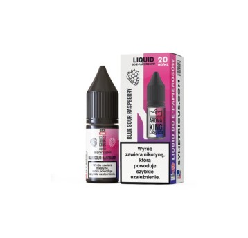 B25 LIQUID SALT AROMA KING 10ML 20MG BLU SOUR RASP