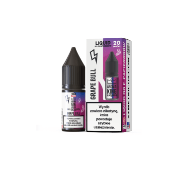 B25 LIQUID SALT AROMA KING 10ML 20MG GRAPE BULL