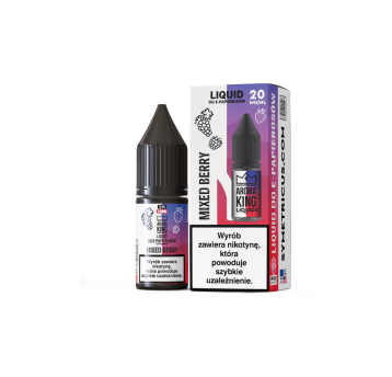 B25 LIQUID SALT AROMA KING 10ML 20MG MIXED BERRY