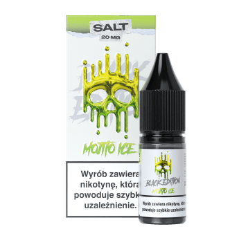 B25 LIQUID SALT DARK LINE BLACK 10ML 20MG MOJITO I
