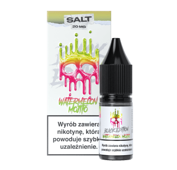 B25 LIQUID SALT DARK LINE BLACK 10ML 20MG WATE MOJ