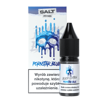 B26 LIQUID SALT DARK LINE BLACK 10ML 20MG POR BLUE
