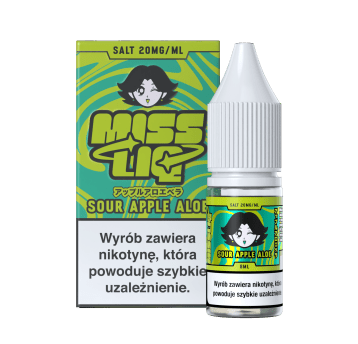 B26 LIQUID SALT MISS LIQ 8ML 20MG SOUR APPLE ALOE