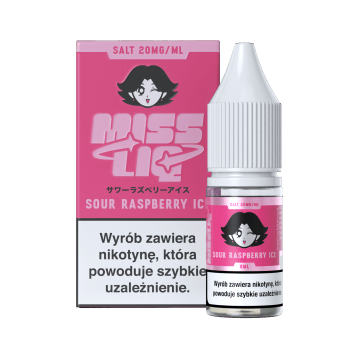 B26 LIQUID SALT MISS LIQ 8ML 20MG SOUR RASPBERRY I