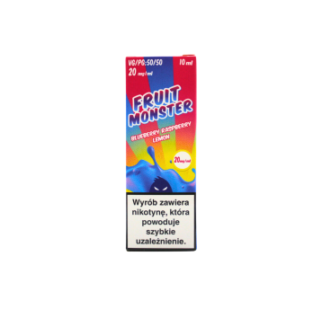 B26 LIQUID SALT MVL 10ML 20MG FM BLUEB RASPB LEMON