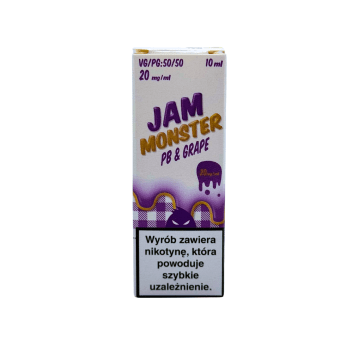 B26 LIQUID SALT MVL 10ML 20MG JM PB & GRAPE