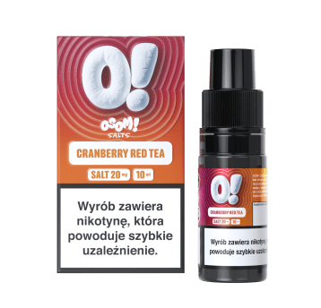 B26 LIQUID SALT OSOM 10ML 20MG CRANBERRY RED TEA
