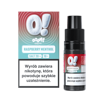 B26 LIQUID SALT OSOM 10ML 20MG RASPBERRY MENTHOL