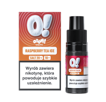 B26 LIQUID SALT OSOM 10ML 20MG RASPBERRY TEA ICE