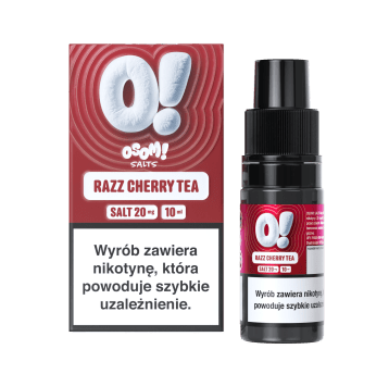 B26 LIQUID SALT OSOM 10ML 20MG RAZZ CHERRY TEA