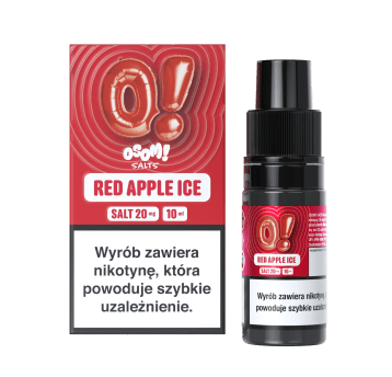 B26 LIQUID SALT OSOM 10ML 20MG RED APPLE ICE
