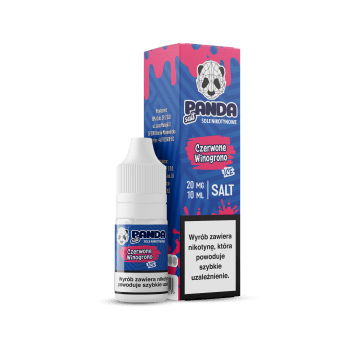 B26 LIQUID SALT PANDA 10ML 20MG CZERWONE WINOGRONO