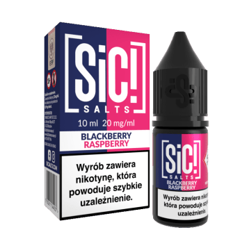 B26 LIQUID SALT SIC! DUPLEX 10ML 20MG BLACKB_RASPB