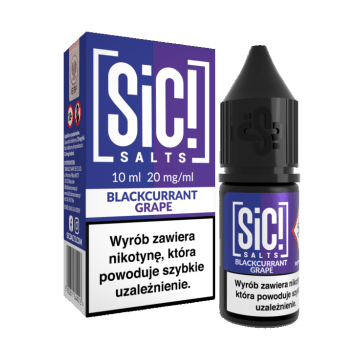 B26 LIQUID SALT SIC! DUPLEX 10ML 20MG BLACKCURRANT_GRAPE
