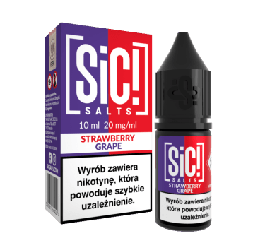 B26 LIQUID SALT SIC! DUPLEX 10ML 20MG STRAWBER_GRA
