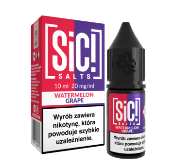 B26 LIQUID SALT SIC! DUPLEX 10ML 20MG WATER_GRAPE