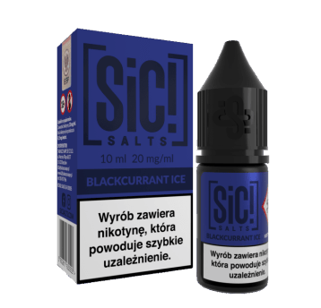 B26 LIQUID SALT SIC! SIMPLEX 10ML 20MG BLACKCU_ICE