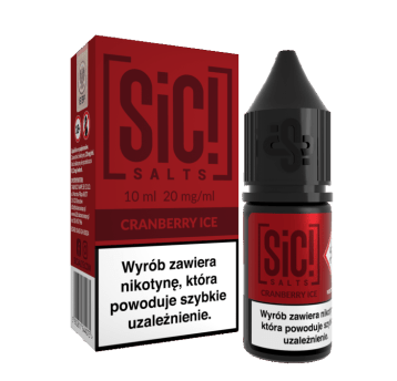 B26 LIQUID SALT SIC! SIMPLEX 10ML 20MG CRANBER_ICE