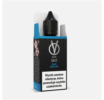 B26 LIQUID SALT VBAR 10ML 20MG BLUE RAZZ ICE