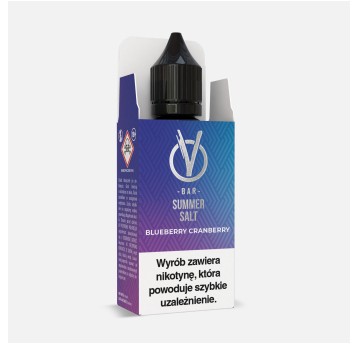 B26 LIQUID SALT VBAR 10ML 20MG BLUEBERRY CRANBERRY