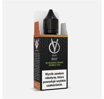 B26 LIQUID SALT VBAR 10ML 20MG BLUEBERRY GRAPE BUBBLE TEA