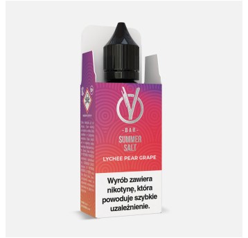 B26 LIQUID SALT VBAR 10ML 20MG LYCHEE PEAR GRAPE