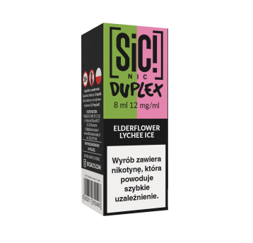 B26 LIQUID SIC! NIC 8ML ELDERFLOWER LYCHEE 12MG