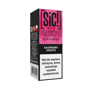 B26 LIQUID SIC! NIC 8ML RASPBERRY MOJITO 06MG