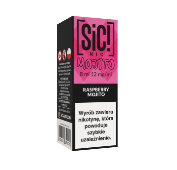 B26 LIQUID SIC! NIC 8ML RASPBERRY MOJITO 12MG