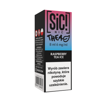 B26 LIQUID SIC! NIC 8ML RASPBERRY TEA ICE 06MG