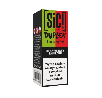 B26 LIQUID SIC! NIC 8ML STRAWBERRY RHUBARB 06MG