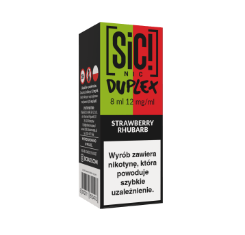 B26 LIQUID SIC! NIC 8ML STRAWBERRY RHUBARB 12MG