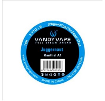 DIY DRUT VANDY VAPE JUGGERNAUT (28GA+37GA)*2+24GA*37GA KA1 2,77OHM/FT 10FT - NO.28
